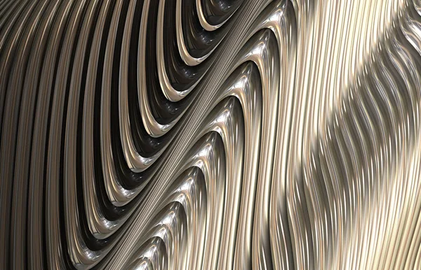 Futuristischer Moderner Metallhintergrund — Stockfoto