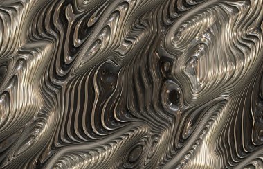 Gelecekçi modern metal arka planı