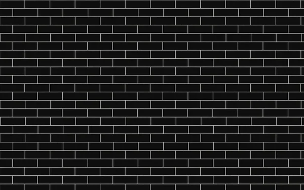 Siyah Tuğla Bina Duvarı — Stok fotoğraf