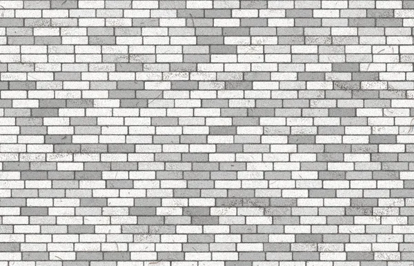 Каменная Стена Белого Кирпича — стоковое фото