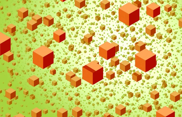Colored Cubes Blocks Background — Stock Photo, Image
