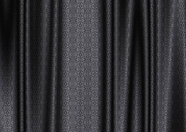 Zasłony Okienne Włókiennicze — Zdjęcie stockowe
