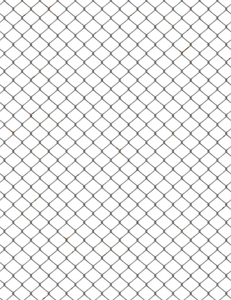 Metal Chain Link Fence — Stock Photo, Image