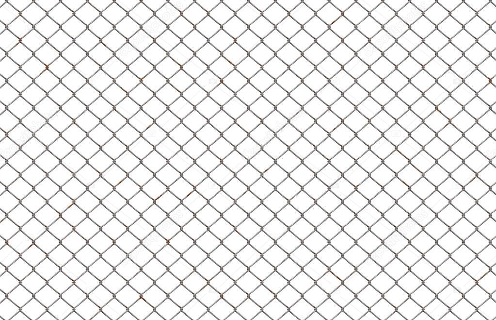  metal chain link fence