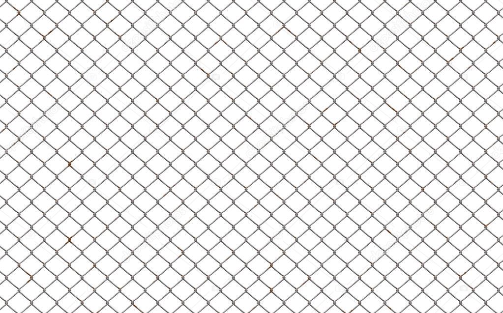  metal chain link fence
