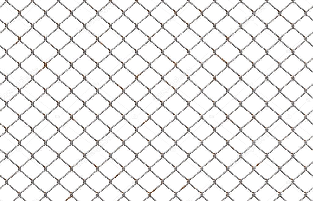  metal chain link fence