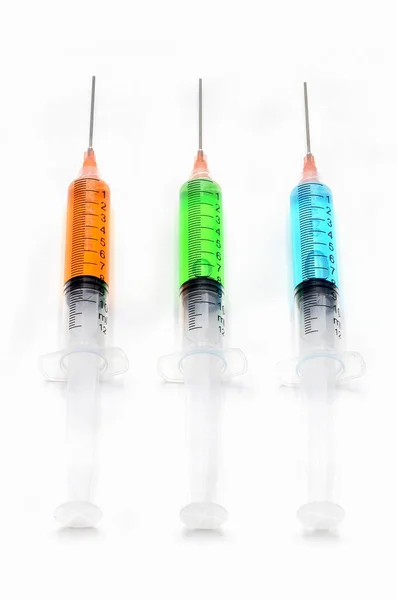 Vaccin Seringue Injectable Médicale — Photo