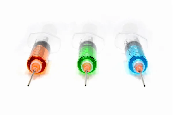 Vaccin Seringue Injectable Médicale — Photo