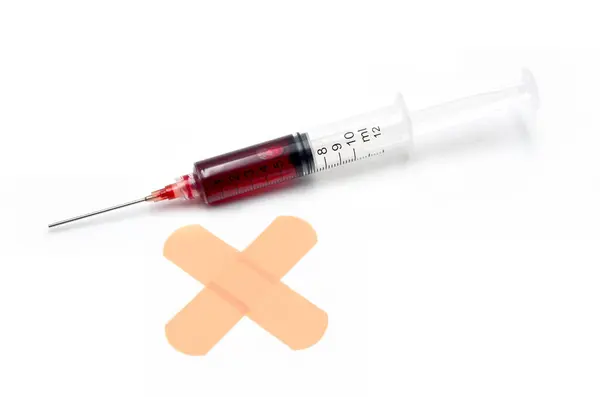 Медицинская Инъекционная Вакцина — стоковое фото