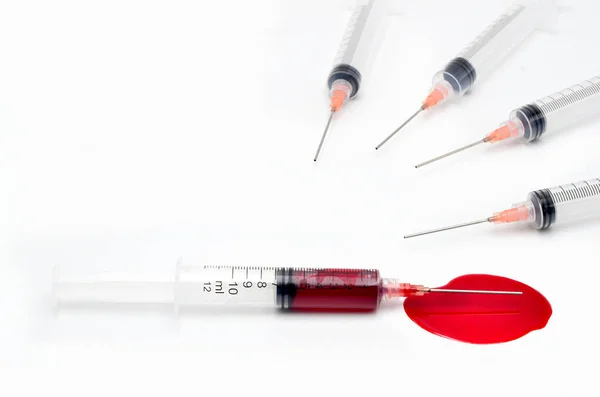 注射注射器ワクチン ロイヤリティフリーのストック画像