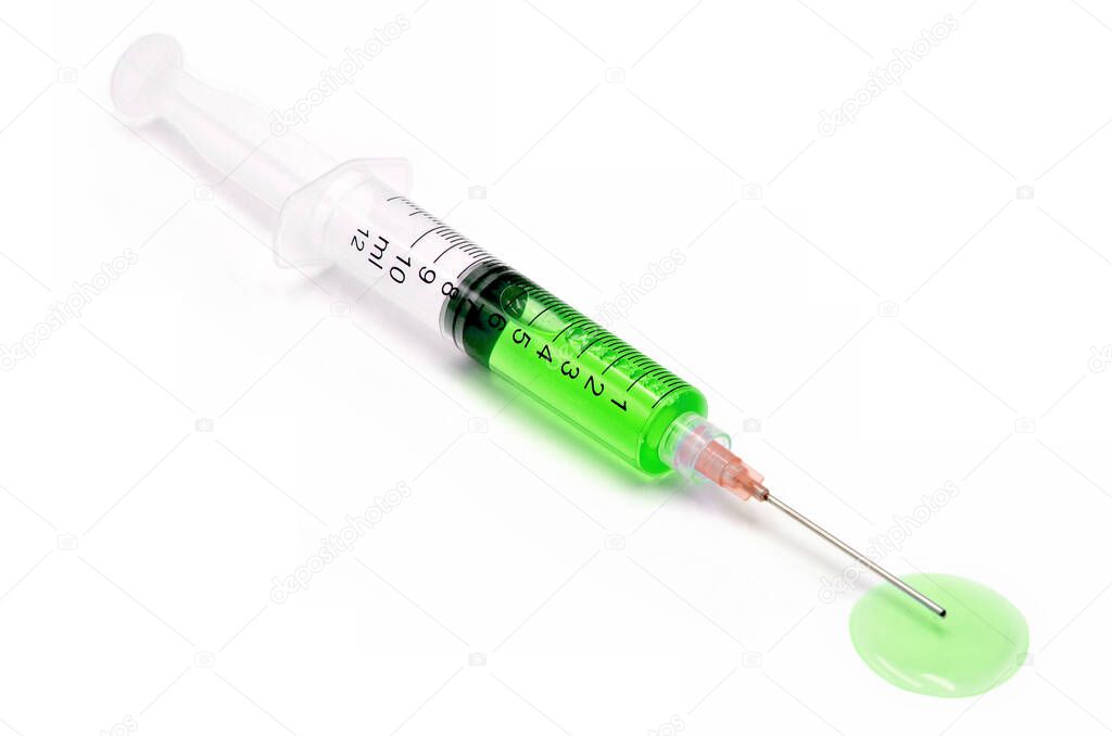 medical injection syringe vaccine