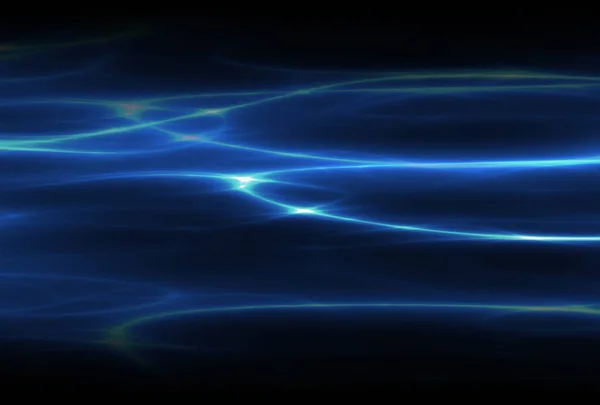 Illuminazione Elettrica Magica Blu Bagliore — Foto Stock