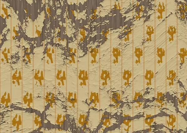 Eski Kağıt Asma Duvar — Stok fotoğraf