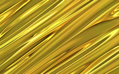 Altın ipeksi, parlak, soyut metal.