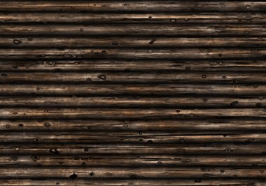 kaba, koyu renk tahta kiriş duvar