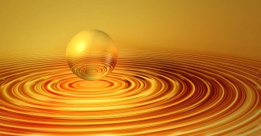 Fütürist 3D cam küre