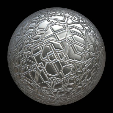  Fütürist 3d top küresi