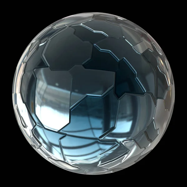 Futuristic Ball Sphere — Stock Photo, Image