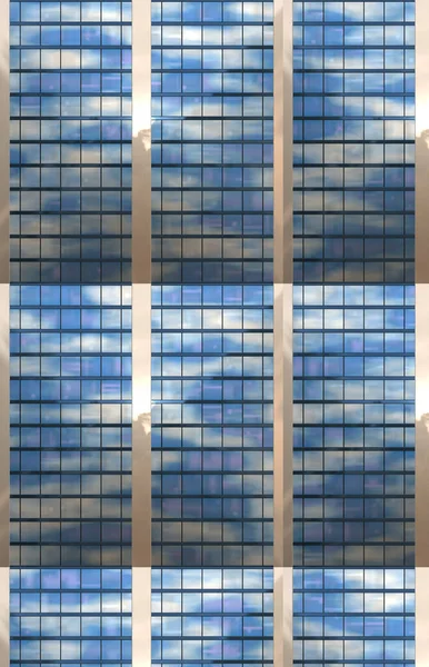 Grattacielo Edificio Uffici Vista Frontale — Foto Stock
