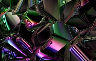 Metal kristal cam parçaları