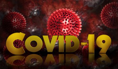 covid-19 virüs hücreli metin