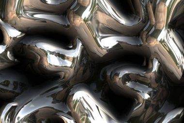 soyut gelecekçi metal çelik
