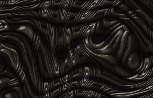 Φουτουριστικό Αφηρημένο Σκούρο Μέταλλο Χάλυβα — Φωτογραφία Αρχείου