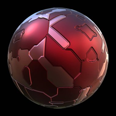 Geleceksel yapılandırılmış 3d Küre