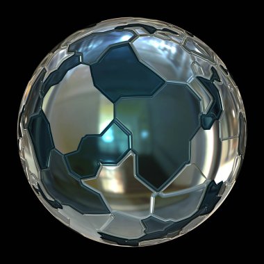 Fütürist modern 3D küre
