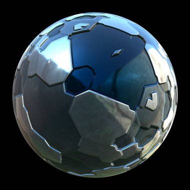 Fütürist modern 3D küre