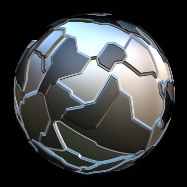 Fütürist 3d küre