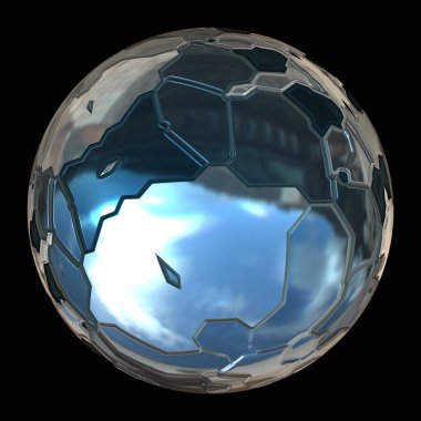 Fütürist 3d küre