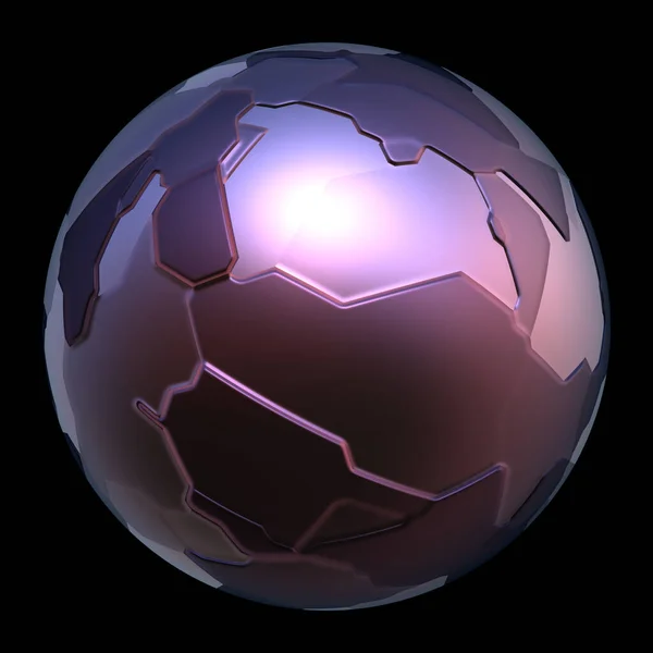 Sphère Futuriste Globe — Photo