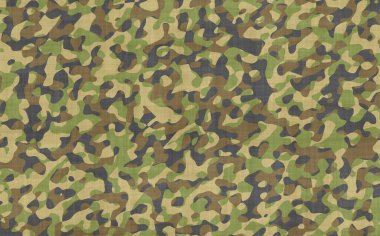 askeri kamuflaj tekstil pamuğu