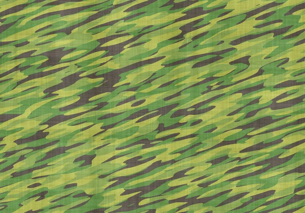 Wojskowy Kamuflaż Bawełna Włókiennicza — Zdjęcie stockowe
