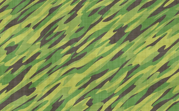Vojenská Maskovací Textilní Bavlna — Stock fotografie