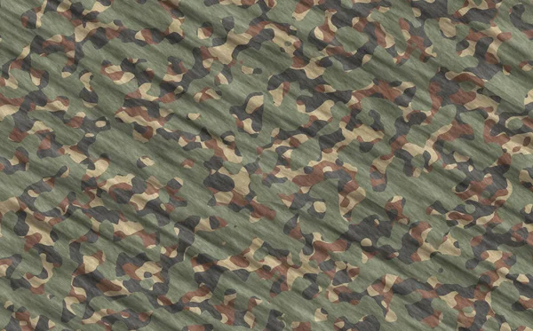 Militärischer Tarnstoff Baumwolle — Stockfoto