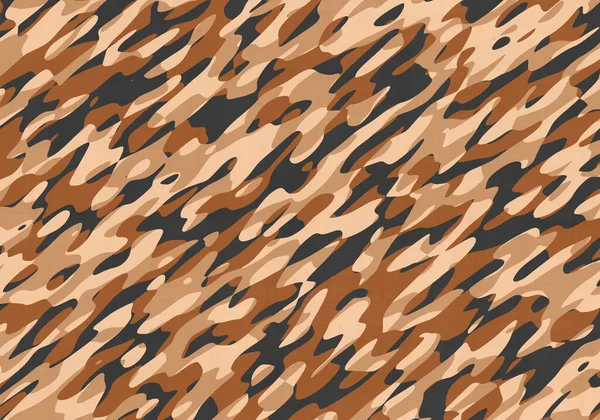 Camouflage Militaire Coton Textile — Photo