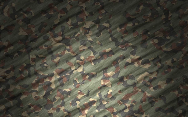 Kampf Militär Blenden Camouflage Textil Baumwolle — Stockfoto