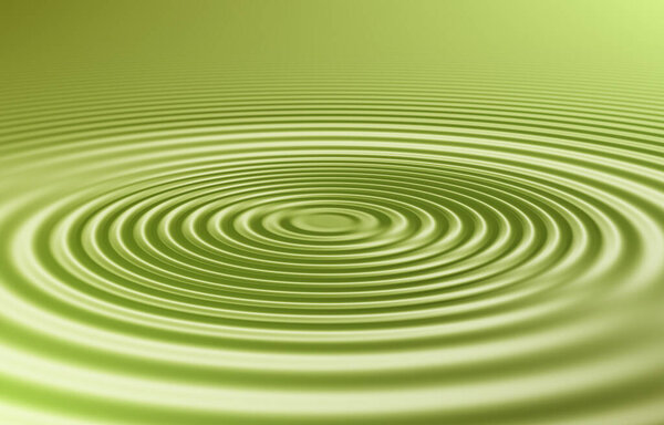 liquid green water ripples background