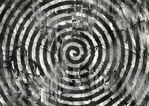 Smutsig Grunge Virvel Spiral — Stockfoto