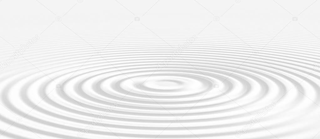white liquid ripples decor