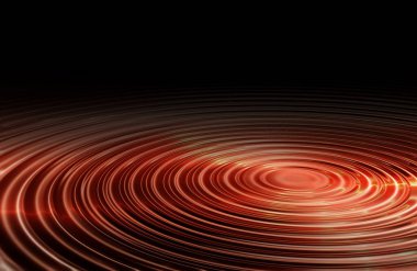 soyut kırmızı sıvı paslı dalgalanmalar