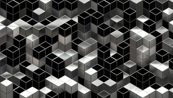 Apilados Cubos Gráfico —  Fotos de Stock