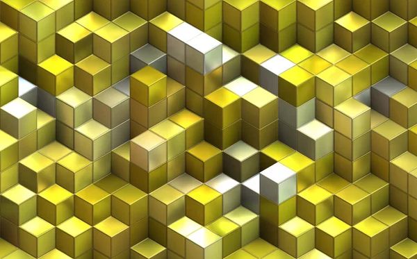 Stacked Cubes Graphic — Stock Photo, Image