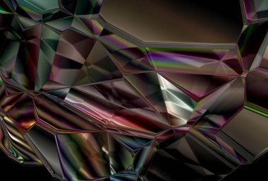 Soyut cilalanmış parlak parçalar