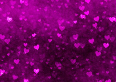 Dekoratif sevgililer günü aşk kalpleri