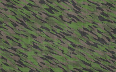 Askeri kamuflaj pamuk kumaş tekstili