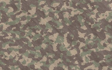 Askeri tekstil dokusunu kamufle etmek
