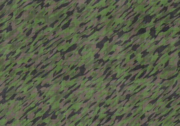 Camouflage Texture Textile Militaire — Photo
